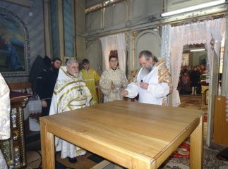 Владика Феодор освятив у селі Кайданово, що на Мукачівщині, новий престол