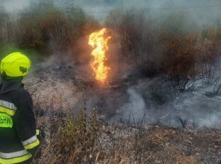 Через пожежу закарпатське село залишилось без газу