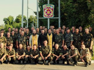 Священнослужителі благословили мукачівських військових, які відправились у зону АТО