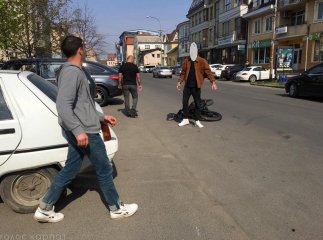 В Ужгороді сталася дорожньо-транспортна пригода