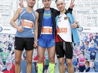 Мукачівець Дмитро Терпай взяв участь у десятому Варшавському напівмарафоні (ФОТО)