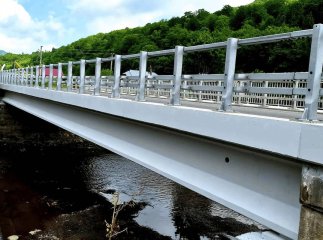На Закарпатті вже тестують відновлений Жденієвський міст