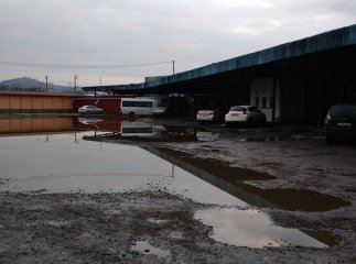 У соцмережах обурюються станом території автовокзалу в Мукачеві