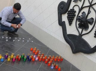 Ужгородці вшанували пам’ять воїнів, які віддали своє життя за Україну