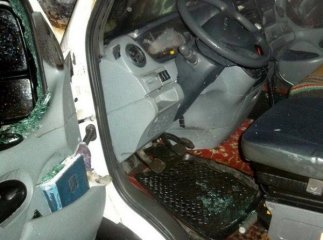 У Берегові горів "Мерседес Віто", експерти кажуть, що це коротке замикання