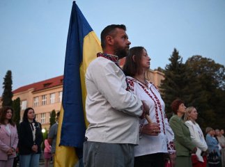 Вранці в Ужгороді відбулась «Молитва за Україну» Вранці в Ужгороді відбулась «Молитва за Україну»
