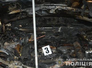 У Тячеві чоловік підпалив автомобіль колишньої дружини 