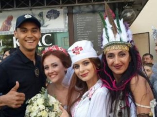 Поліцейські оберігали закарпатських наречених
