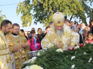 У Мукачеві освячено фундамент каплиці Святителя Іоанна Шанхайського і Сан-Франциського
