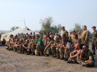 Для військовослужбовців зі 128-ї бригади влаштували фронтовий концерт