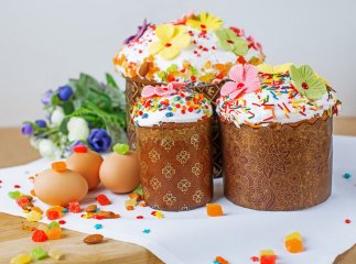 Простий рецепт пухкої паски на дріжджах