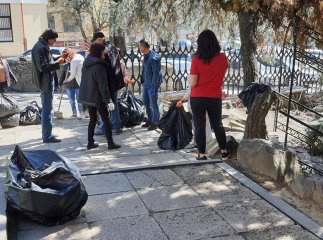 В обласному центрі провели загальноміське весняне прибирання