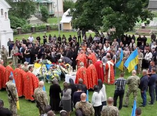 На Закарпатті попрощалися із полеглим на війні захисником