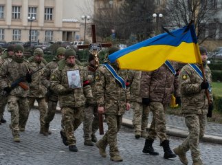 В обласному центрі попрощалися з молодшим сержантом, який загинув на війні