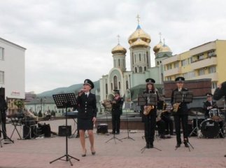 Донецькі поліцейські виступали в Хусті