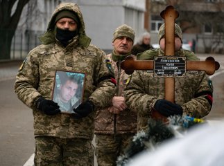 В Ужгороді попрощались із загиблим на війні Юрієм Левченком