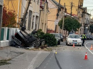 Неподалік історичного центру Ужгорода сталась аварія