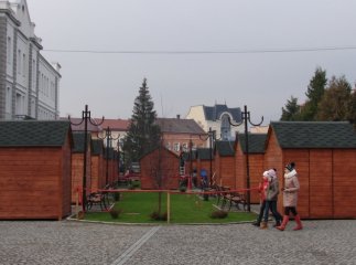 У Хусті вже готуються до різдвяного ярмарку