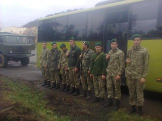 Чопський прикордонний загін підсилився курсантами-третьокурсниками