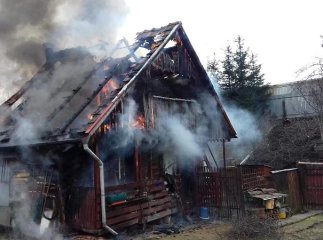 У Воловці вирувала пожежа