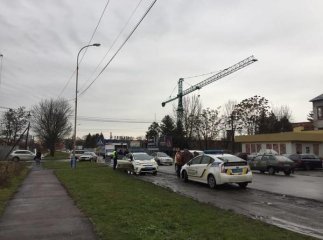 В Ужгороді зіткнулися два автомобілі