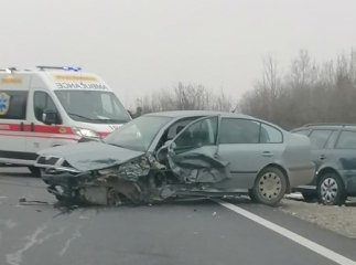 Вранці на Мукачівщині сталася ДТП. Є постраждалі