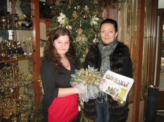 Найкраща новорічна ілюмінація у Старому пасажі побуту (ФОТО)