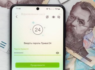 Оплата за газ через Приват24
