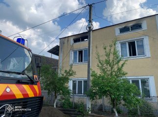 На другий день Пасхи у Великолучківській громаді вирувала масштабна пожежа