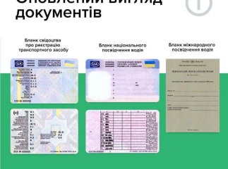 Кабмін затвердив нові бланки посвідчень водія та свідоцтва про реєстрацію транспортного засобу
