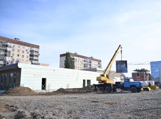 В Ужгороді продовжують зведення ветеранського простору