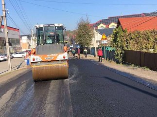 Ще одну дорогу ремонтують на Закарпатті Ще одну дорогу ремонтують на Закарпатті