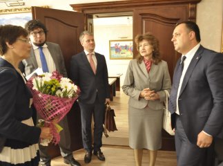 Верховний комісар ОБСЄ у справах національних меншин Астрід Торс відвідала Закарпаття