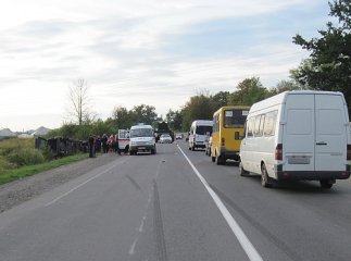 З’явилося фото із вчорашньої трагічної ДТП біля села Верхній Коропець (ФОТО)