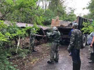 Через крадіїв металу на Закарпатті стався витік хімічних речовин