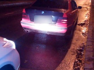 В Ужгороді патрульні затримали нетверезого водія іномарки "BMW"
