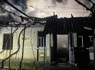 Вночі в одному із сіл горів житловий будинок