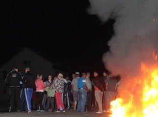 Мешканці Дубового вийшли на вулиці через чутки щодо примусової мобілізації