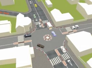 Для того, щоб побудувати кільцеву розв’язку на перехресті вулиць Стуса, Садової та Духновича пожертвують частиною тротуару (ВІДЕО)