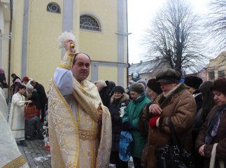 Мукачівські вірники відсвяткували свято Хрещення Господнього