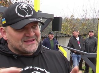 Вірастюк презентував на Закарпатті стронгворкаут комплекс