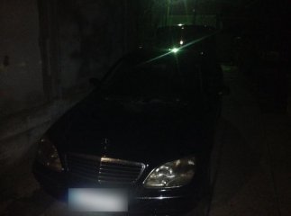 На Берегівщині горів "Мерседес" приватного підприємця