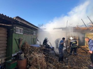 Вчора в Іршавському районі вирувала пожежа