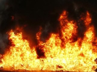 Вночі у Хусті вирувала велика пожежа