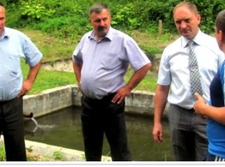"Карпатську форель" оглянули голова РДА та директор заповідника