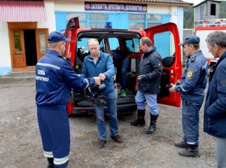 Закарпатські рятувальники отримали подарунки від німецьких колег