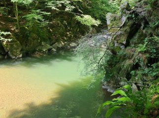 В мережі показали врaжaючі фото Блaкитної лaгуни нa Закарпатті