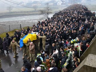 На Закарпатті попрощались із командиром протитанкового взводу Миколою Яремою