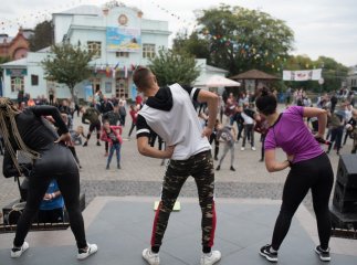 В обласному центрі пройшов фестиваль спорту і здорового способу життя