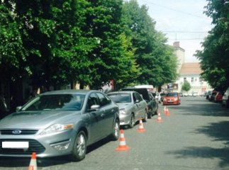 У центрі Мукачева сталась потрійна ДТП